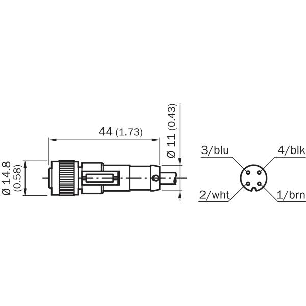 DOL-1204G02MC75KM0 SICK Коннекторы и кабели SICK