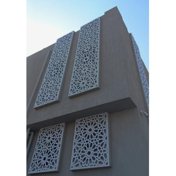 Aluminum Art Deco Laser Cut Panel Corten Steel Decorative Screens 0.5mm Thickness