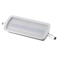 Diodo emissor de luz Recessed teto SMD comercial 5730 da luz de emergência IP20