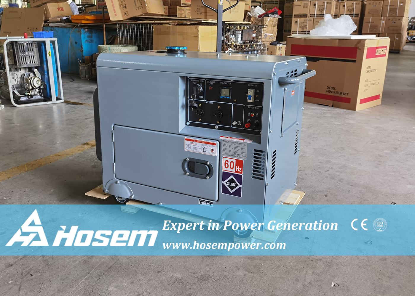 Цилиндр 3000RPM супер довольно промышленного генератора набора генератора 7kw дизельного одиночный