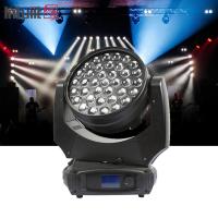 LED Laver 37x10W Zoom Éclairage de scène DMX Faisceau Laver Les phares mobiles