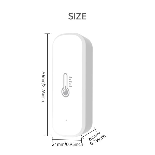 3V 2.4GHz Smart Home Sensors WiFi Temperature Humidity Data Logger