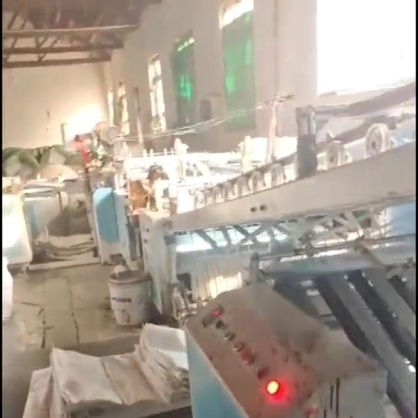 Woven Bags Used Hot And Cold In One Cut Sleeve Seam Printing Machine 1.5kW