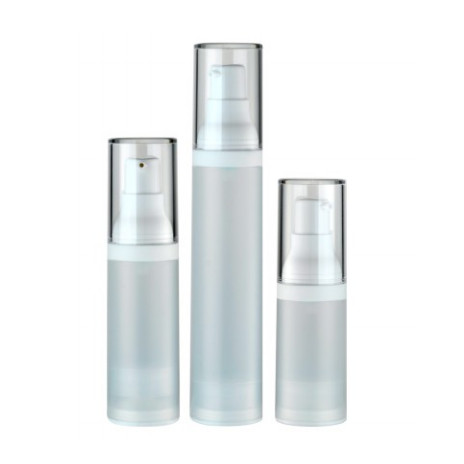 JL-AB103 Hot Stamping Single Wall Airless Containers Cosmetics 0.5 Oz 1 Oz 1.7 Oz