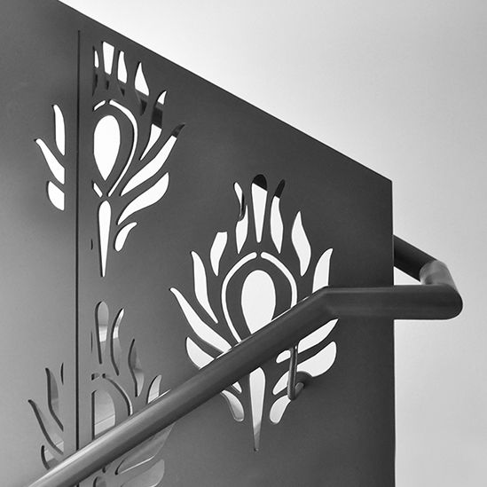 Отливка из алюминия ограждение для конфиденциальности звукоизоляция из алюминия ограждение для балкона