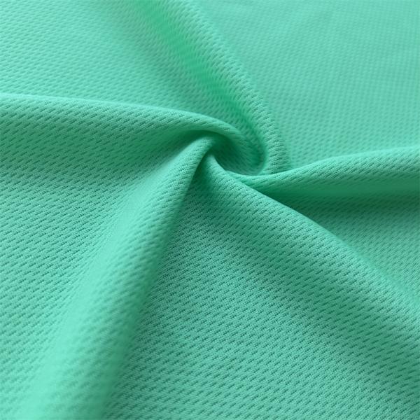 Поглощение влаги Птичьи глазные сетки быстрая сушка Трикотажные 140-160 гм для спортивной одежды