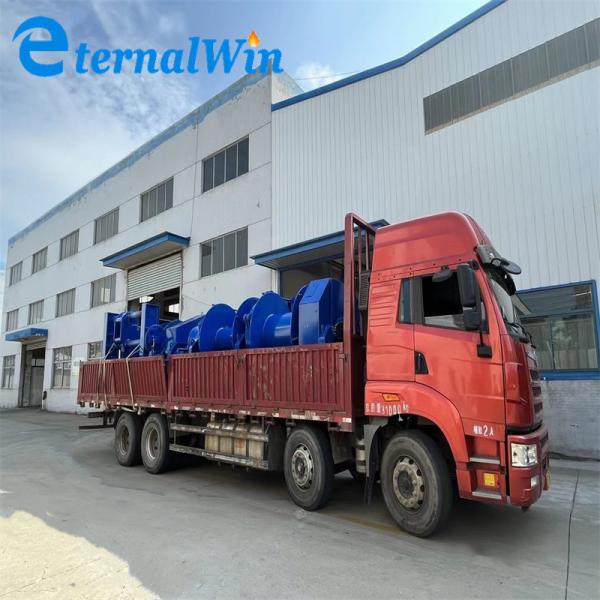 Marine Hydraulic Cable Winder 1-75ton With Customized Rope Capacity