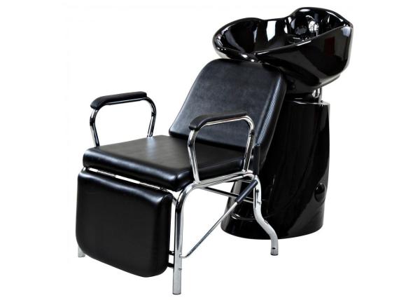 Free Standing Shampoo Bowl Chair With Faucet And Drain , 33 Height WT-8263