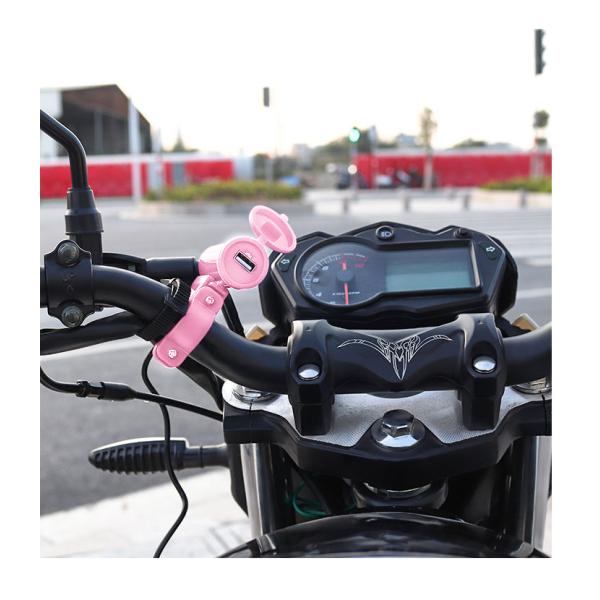 5V 2.5A Handlebar Usb Charger , Quick Usb Charger For Motorcycle