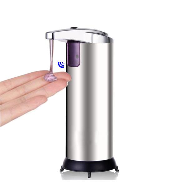 Smart Stainless Steel  Hands Free Soap Dispenser  Battery Operated