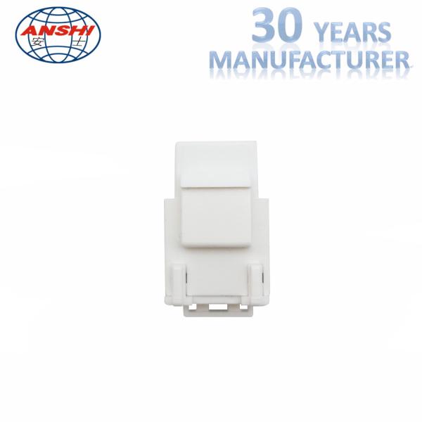 White Cat6 RJ45 Keystone Jack Keystone Punch - Down Stand For Wiring System