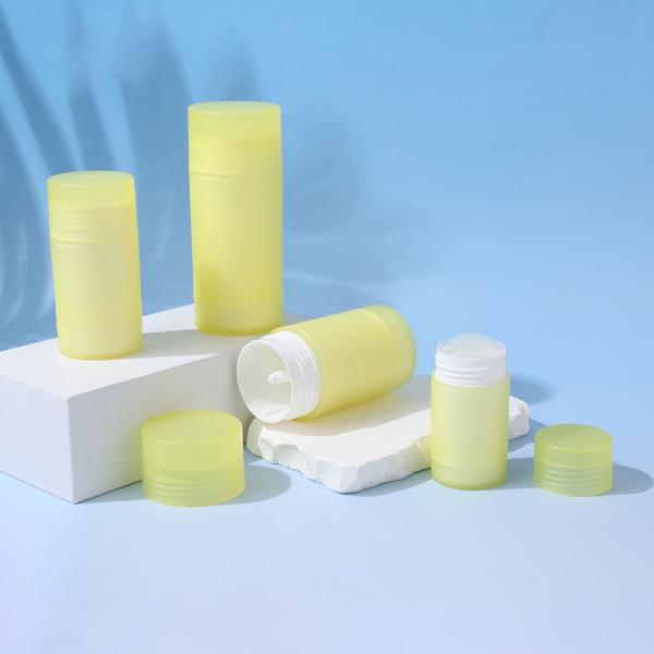 30g 100g Barra de bálsamo de perfume de plástico PP reciclable
