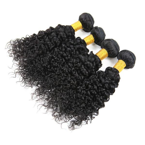 Реальные полные человеческие волосы заплетения волны воды волосы девственницы 28 дюймов Уньпросессед