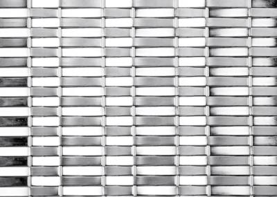 AISI316 Sunshade Woven Wire Mesh Panels Facade