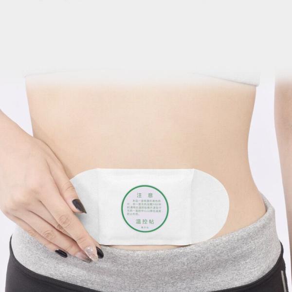 Self-Heating Herbal Wormwood Belly Button Tummy Sticker for Navel Care and Hot Compress Massage Function