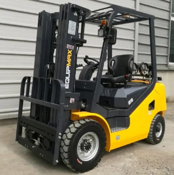 1150mm Fork Length 2.5 Ton LPG/Gasoline Forklift Truck for Building Material Shops