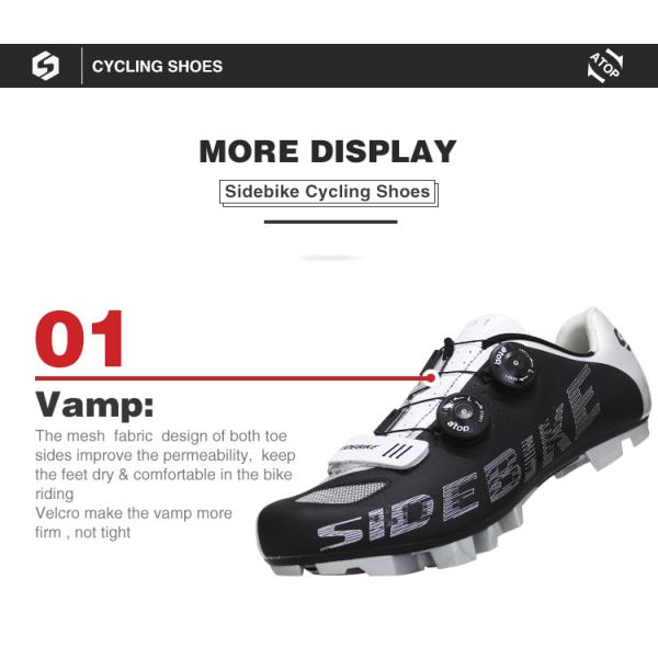 Горный велосипед высоких людей стойкости обувает выбор размера Инсоле 35-46 ЕВА полный