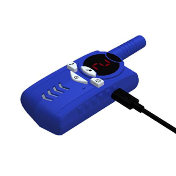 Frequência ultraelevada em dois sentidos bonito plástica 3-5km do Walkietalkie a pilhas para meninos/presentes das meninas
