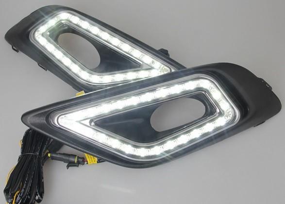PP LED Daytime Running Lights DRL HONDA Jade 2013 2015 Auto Spare Parts Accessory