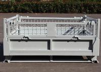 OEM en vrac se pliant de conteneur de Mesh Euro Pallet Cage Industries