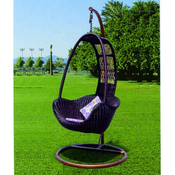 Outdoor-indoor wicker swing chair--1602
