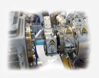 Production en plastique d'extrusion de tuyau de PPR avec le PLC de Mark Line 63mm à télécommande