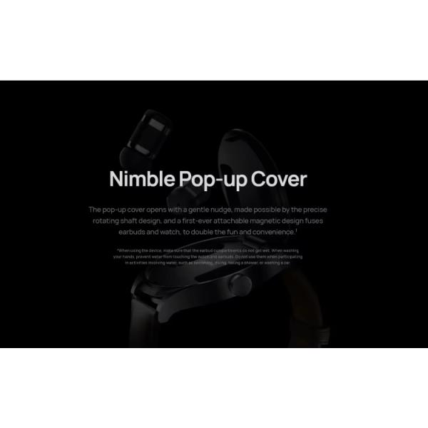 HUAWEI WATCH Buds auricular SmartWatch Reducción de ruido 2-en-1 llamada Monitoreo de oxígeno en sangre Hombres Mujeres Brazalete deportivo