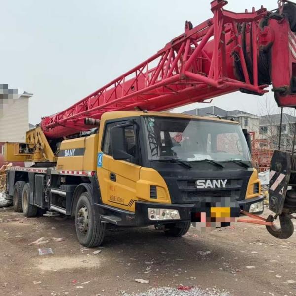 Camión de segunda mano grúa camión montado grúa2019-2022 Sany 25t 25 toneladas grúa camión