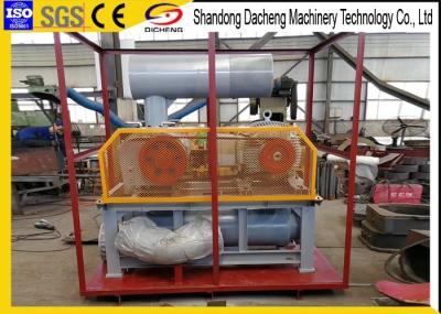 Biogas Suction Roots Lobe Blower , Discharge Industrial Roots Blower