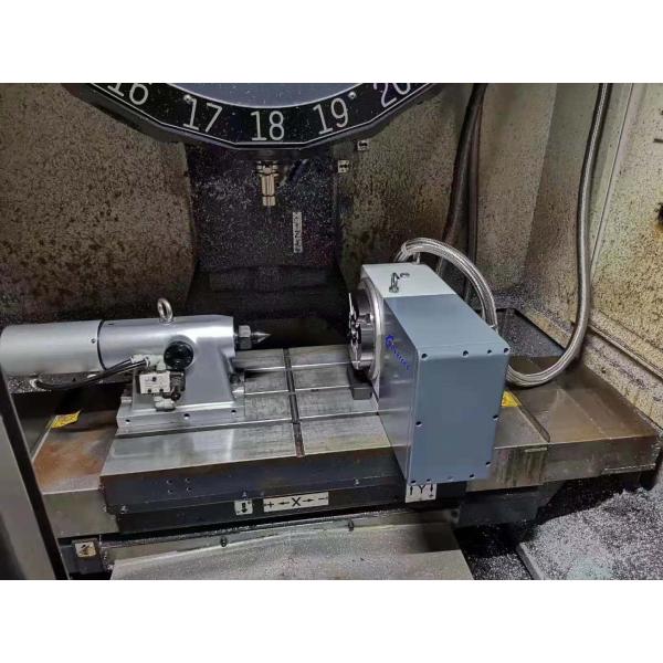 CNC 170mm Fourth Axis Rotary Table Repeatability 4 Sec