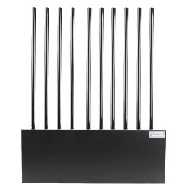 Security GPS Blocker Jammer System 2G 3G 4G WiFi GPS Blocker With VSWR Protection