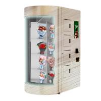 Distributeur automatique floral du restaurant 19inch de service d'individu avec le paiement par carte de crédit