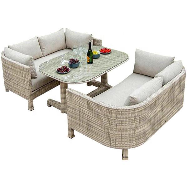 Wholesale Nordic Fashion Chair Indoor Outdoor Hotel Leisure Furniture Rattan Wicker Garden Sofa