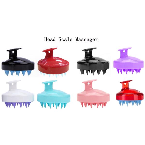 8 Colors Custom Logo Massage Detangling Hair Combs ShampooBrush Scalp Massager Detangler Brush for Quick Hair Detangling