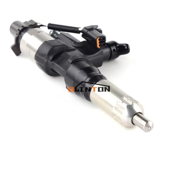 Fuel Injector 095000-6593 For Excavator Hino J08e Engine 23670-E0010 Diesel VH23670E00
