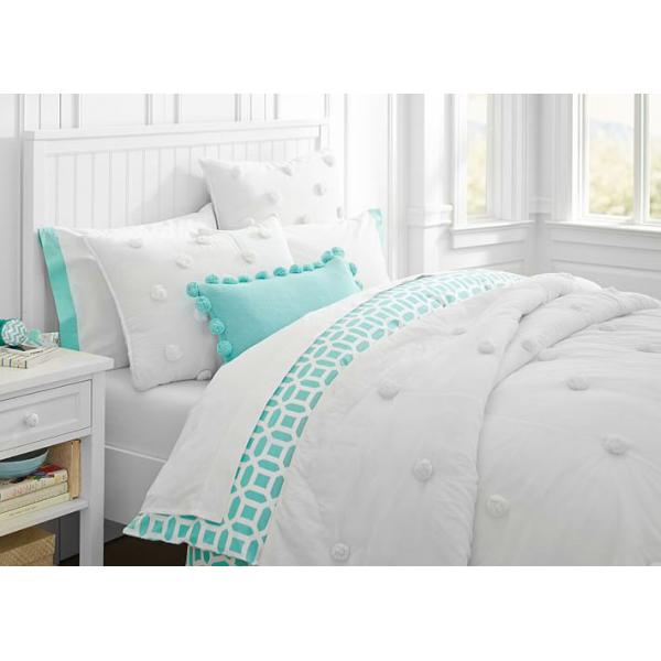 Customized Handmade Cute Twin Size Bed Sets 3pcs 100% Cotton For Teenage