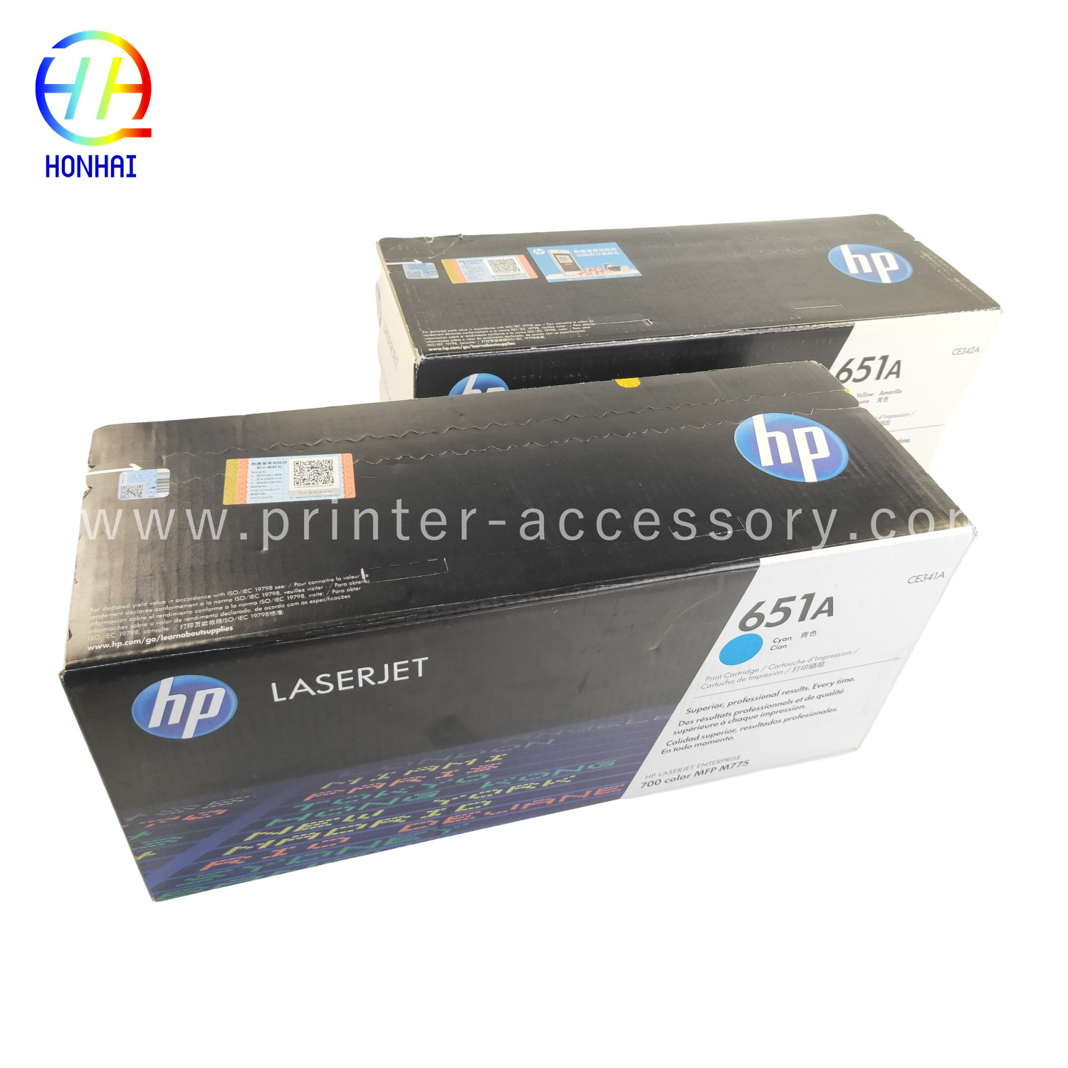 HP LaserJet Toner Cartridge Для HP LaserJet Enterprise 700 Цветный МФП M775 Серия 651A CE341A Циановый CE342AC Желтый