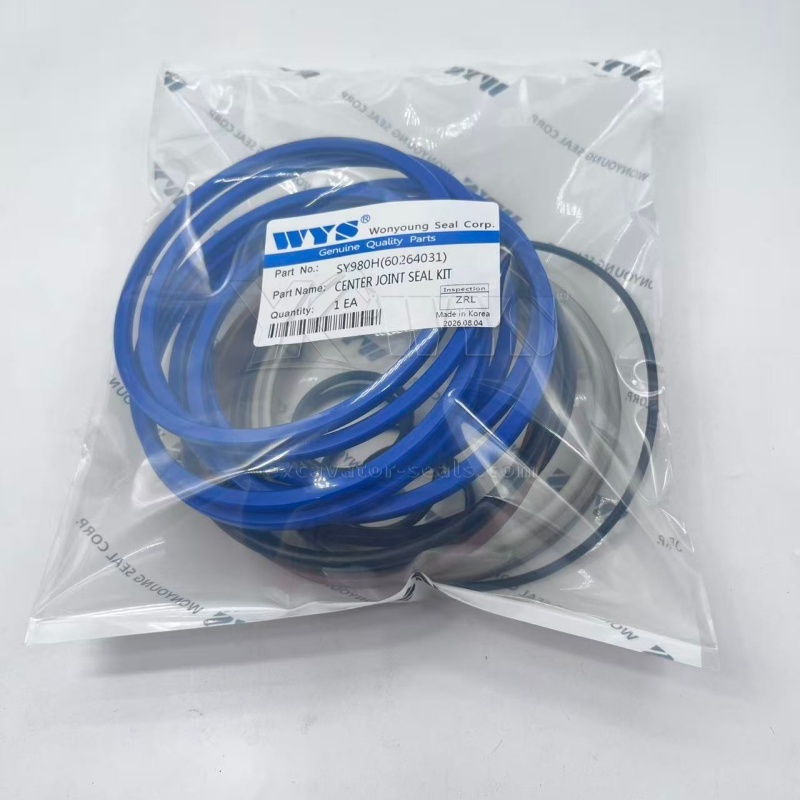 Hydraulic Center Joint Seal Kit 60264031 SY980H  for Excavator SY135C, SY155U, SY215C