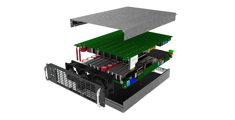 40kW Ultra-Wide Constant Power Air-Cooled EV DC Charging Module