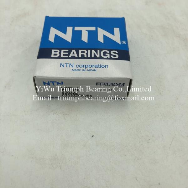 NTN  Deep Groove Ball Bearing  6203ZZ