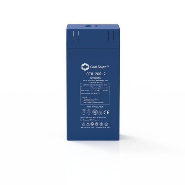 Pure Agm Solar Deep Cycle Gel Battery 200ah 2 Volt Fully Sealed