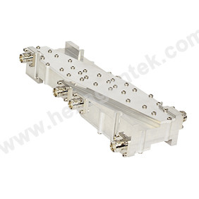 4.3-10 N Female Wideband Hybrid Coupler RoHS Compliant Stable Performance