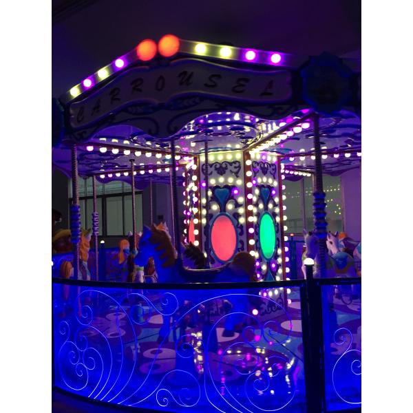 Уникальная лошадь фантазии мест езды 16 Киддие Кароузел потехи 3,2 КВ силы мотора