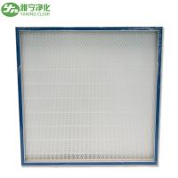 Relativo à partícula ínfima da eficiência elevada do filtro H13 H14 de Mini Deep Pleated Stainless Steel Hepa