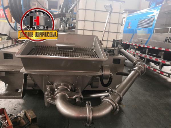JIUHE Túnel de concreto Máquina de betão/ Pequeno camião de bomba de betão