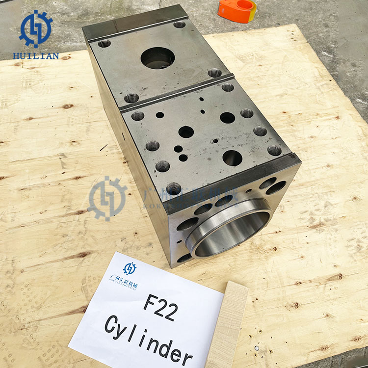 F20 F22 F35 F45 FS27 FS37 Hydraulic Rock Breaker Cylinder Main Body Suitable for Machinery Hydraulic Hammer Cylinder