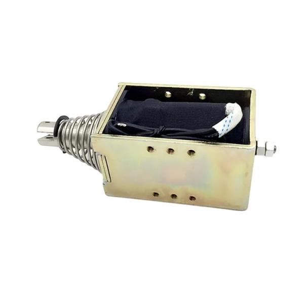 1U578 DC 12V 24V パワフル オープンフレーム プッシュ プル 10mm ストロークの線形電磁管