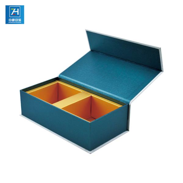 Tea Packing 1200gsm Debossing Magnetic Closure Gift Boxes