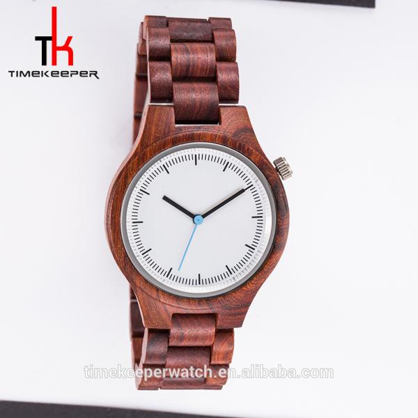 Hot Selling Fashion Leisure Men'S Women Watch Box Wood Custom Logo Quartz Luxury Wholesale Bamboo Wood Watch Dropshippin