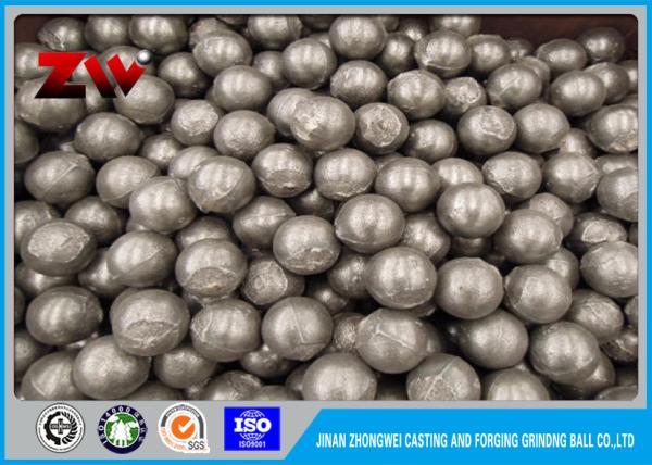 Hot Rolling Ball Mill Balls , High Hardness Cast And Forged Grinding Ball